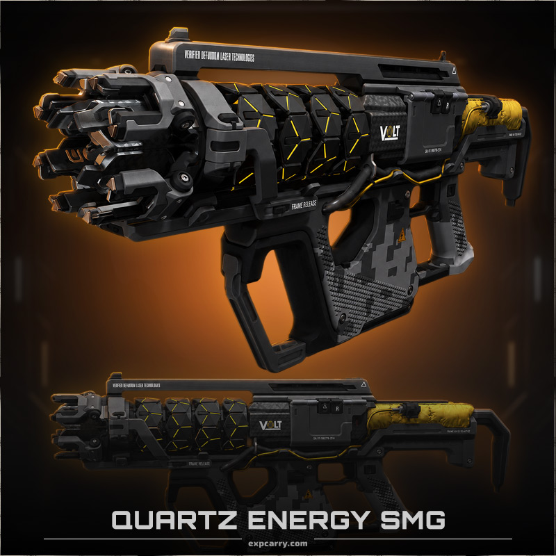 Buy Quartz Energy SMG for Star Citizen | ExpCarry